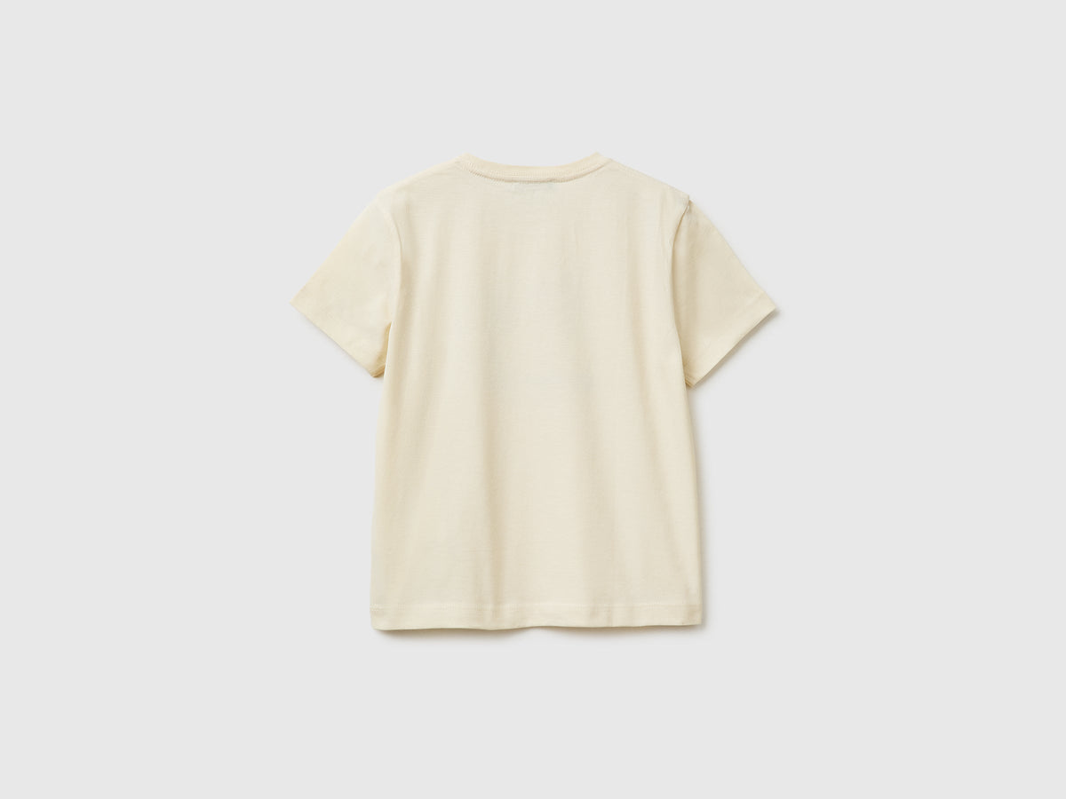 T-shirt girocollo con stampa