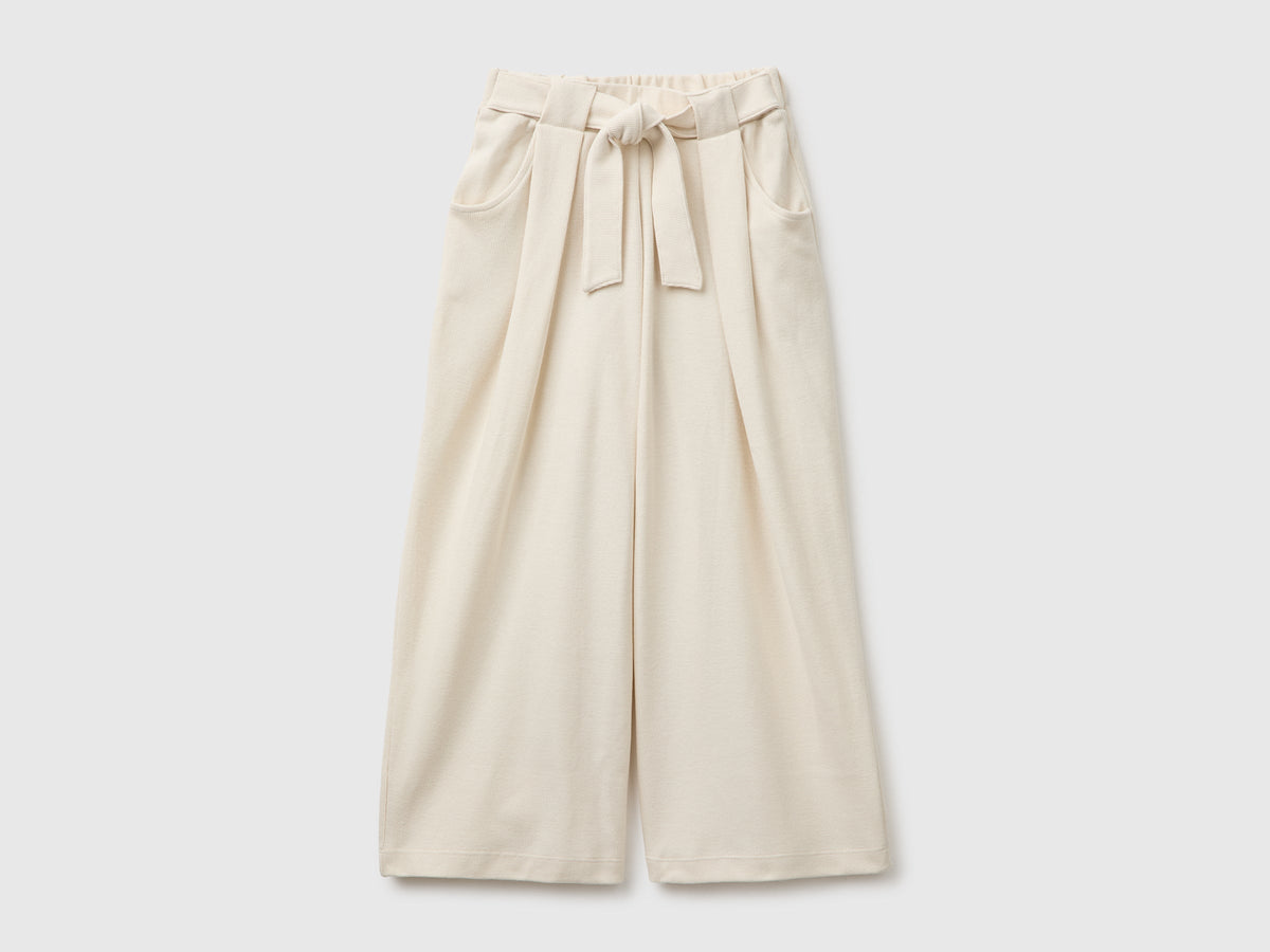 Pantaloni con fusciacca in caldo cotone