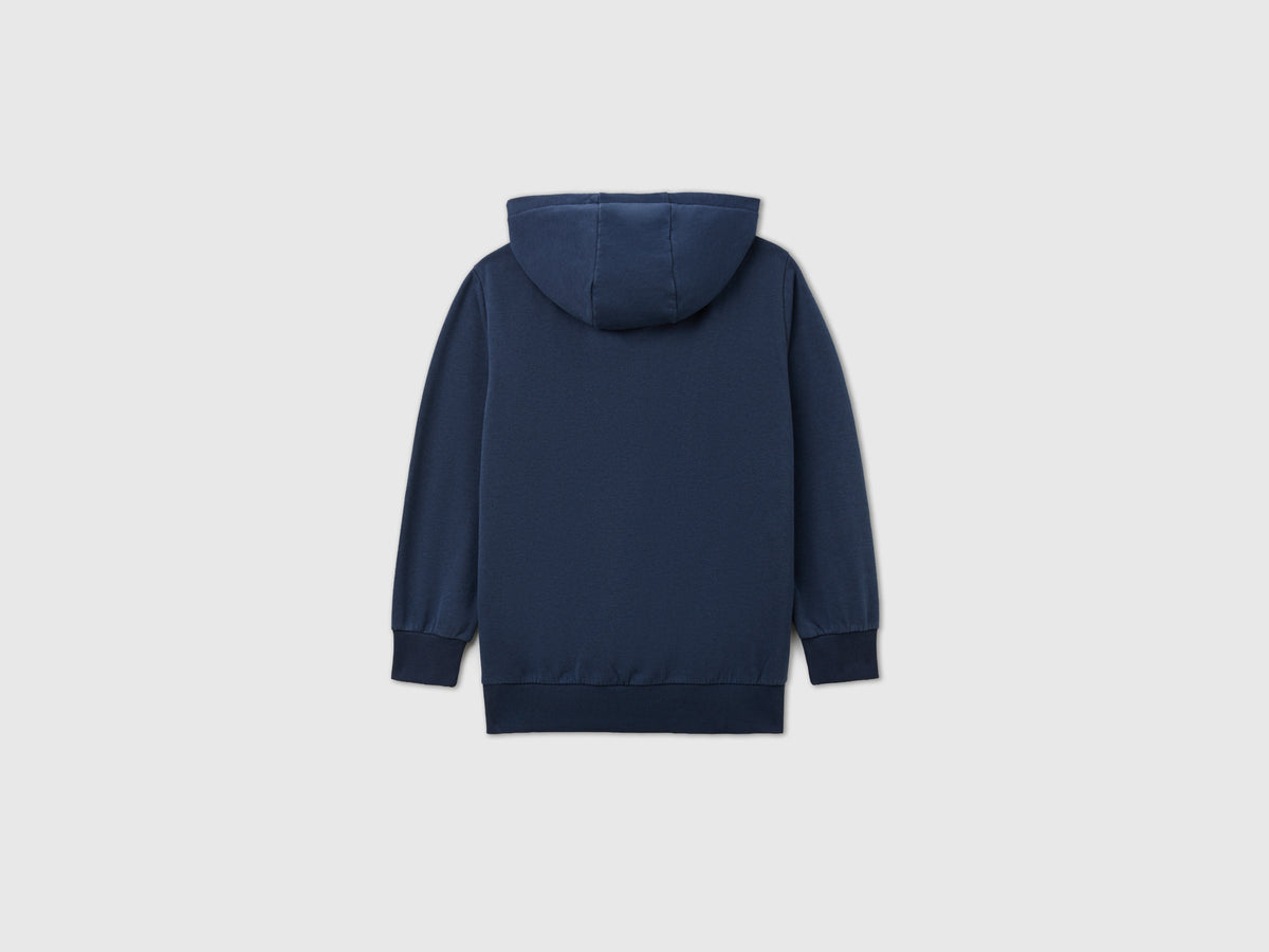 Felpa lavaggio vintage con cappuccio