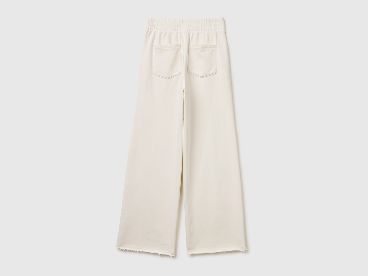 Pantaloni ampi in felpa
