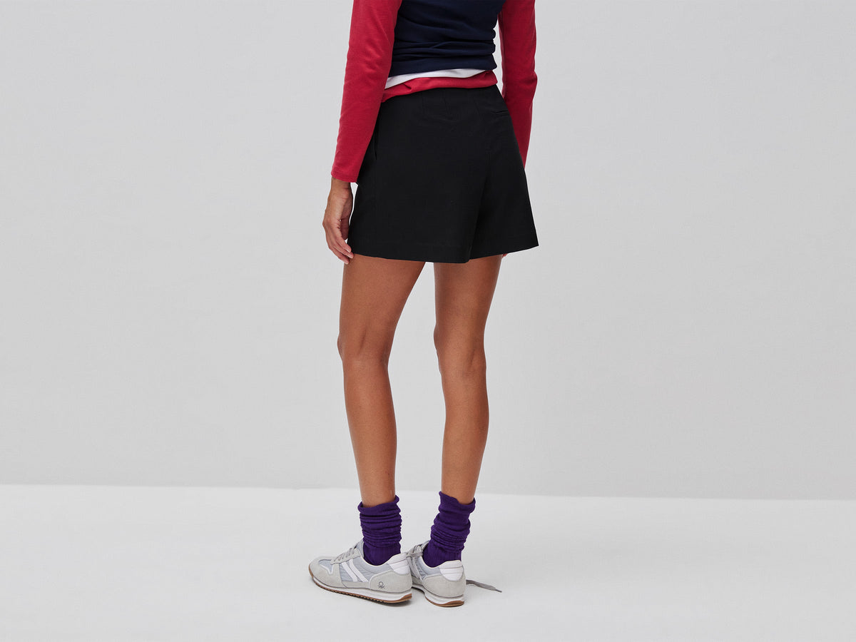 Shorts con pinces
