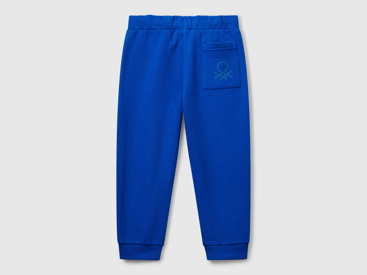 Pantaloni in cotone con logo