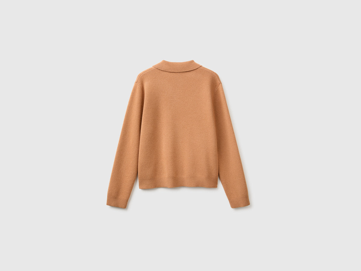 Giacca in maglia in misto cashmere