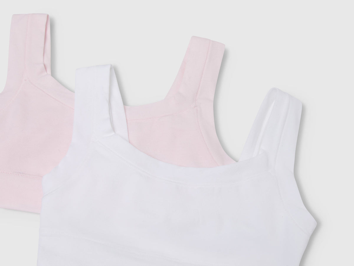 Due top in cotone super stretch