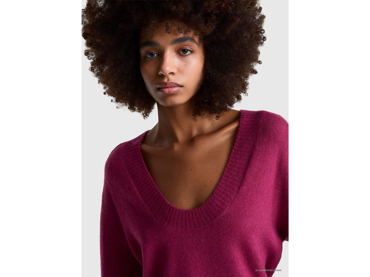 Caldo maglione over fit