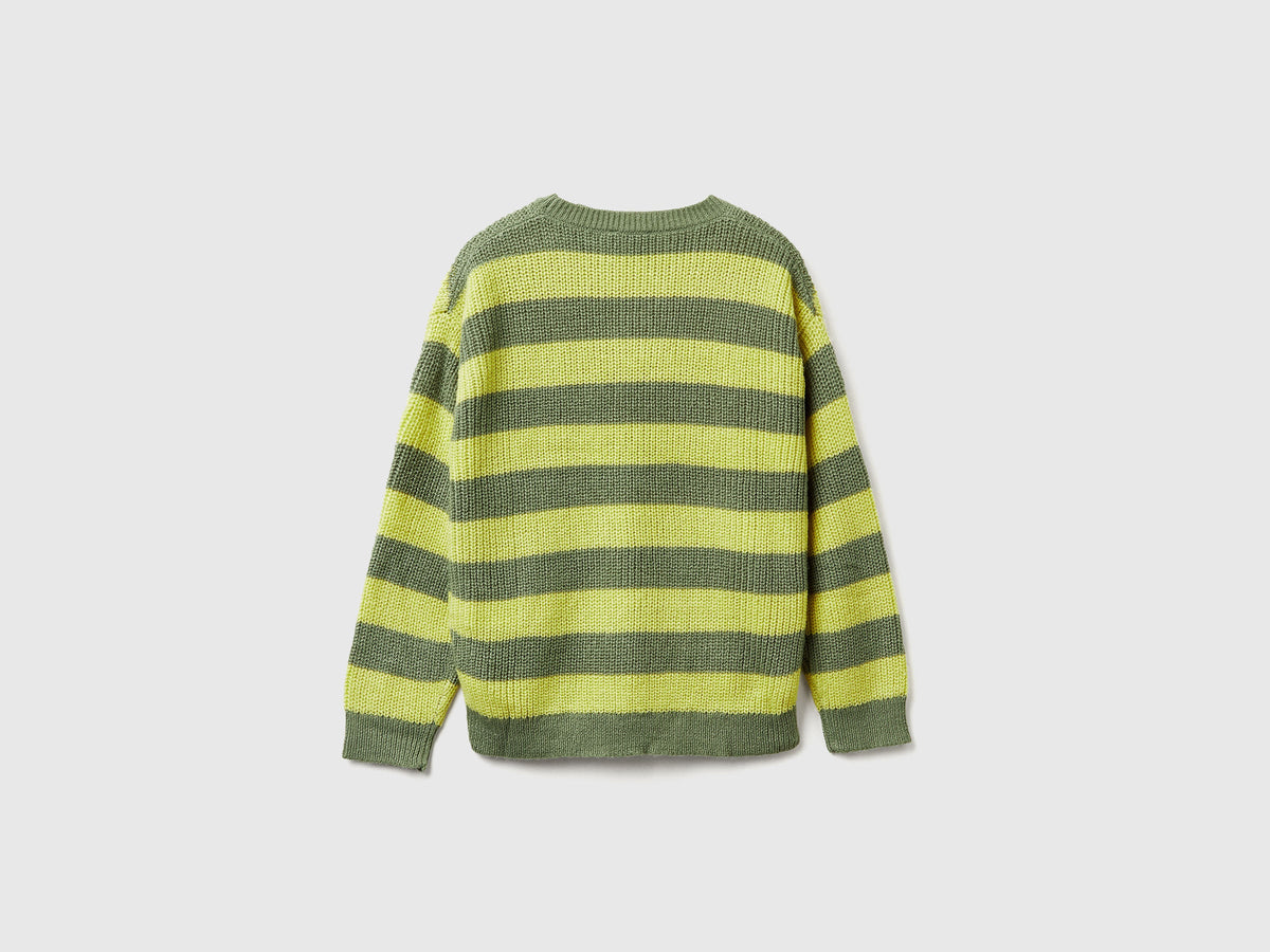 Maglione a righe