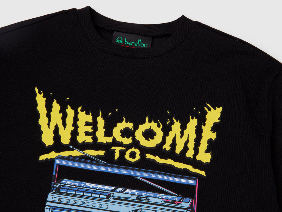 T-shirt con stampa Stranger Things