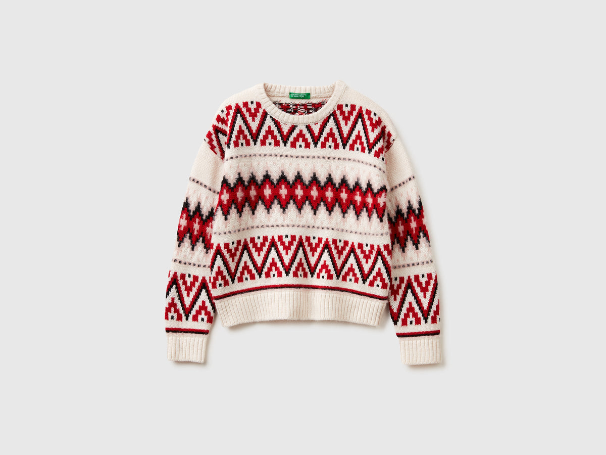 Maglione jacquard