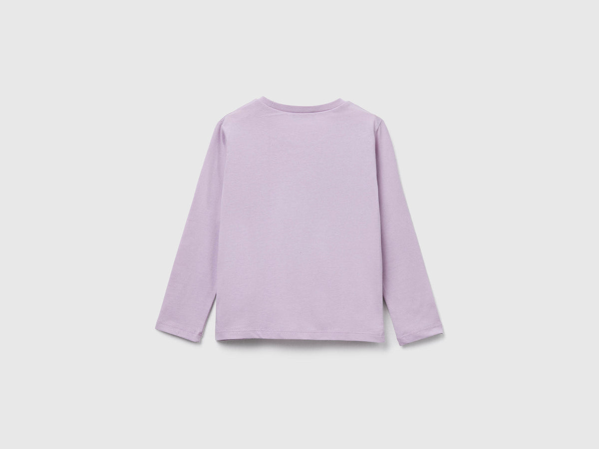 Maglietta regular fit con stampa