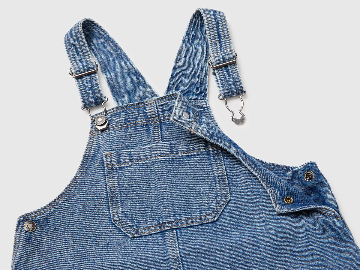 Gonna salopette di jeans