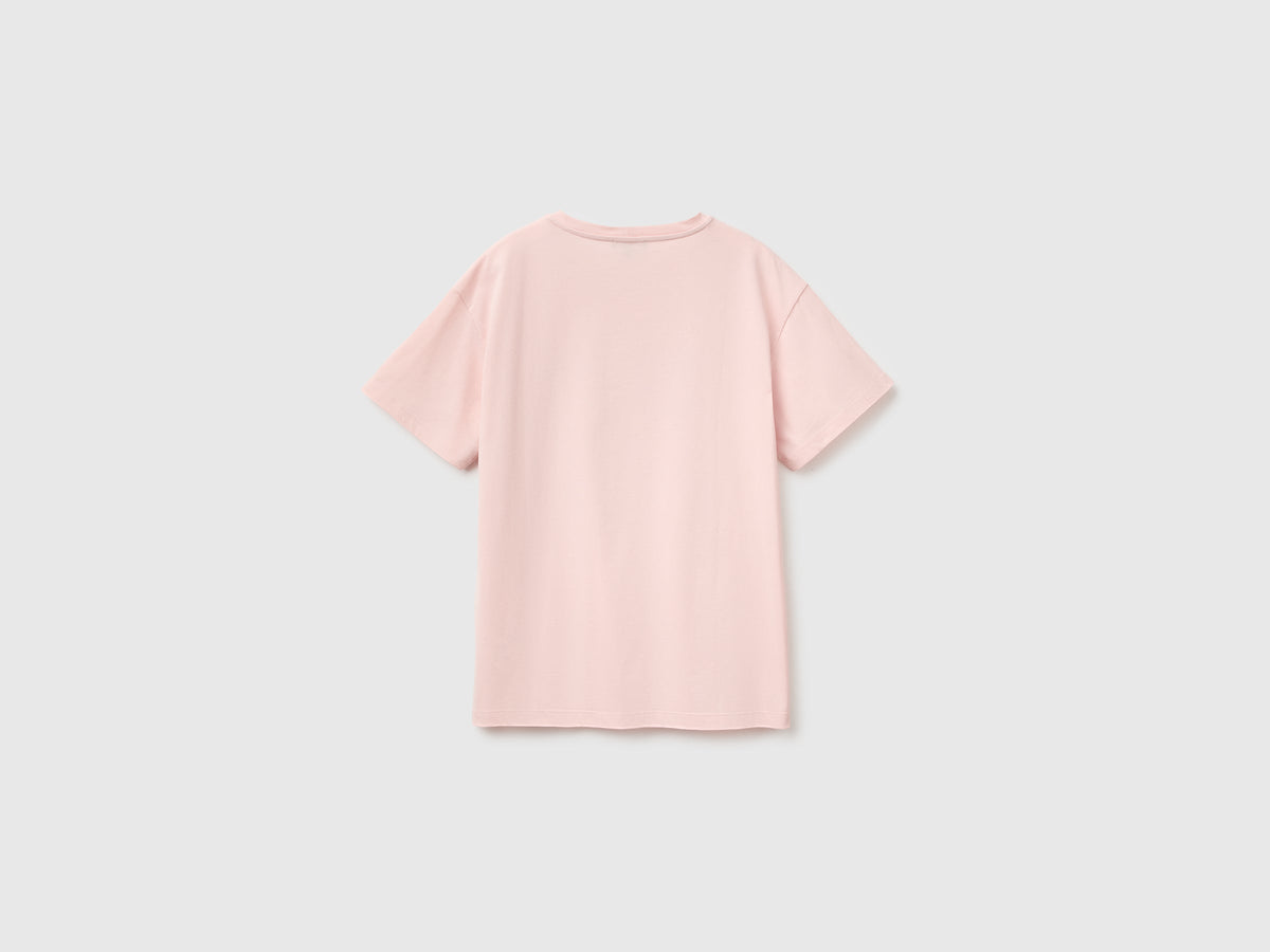 T-shirt over fit con stampa