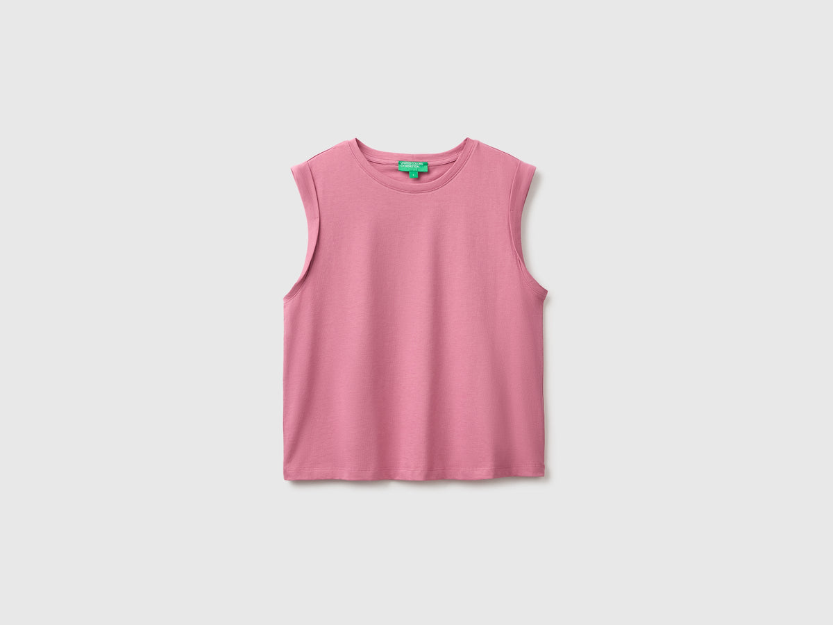 T-shirt smanicata