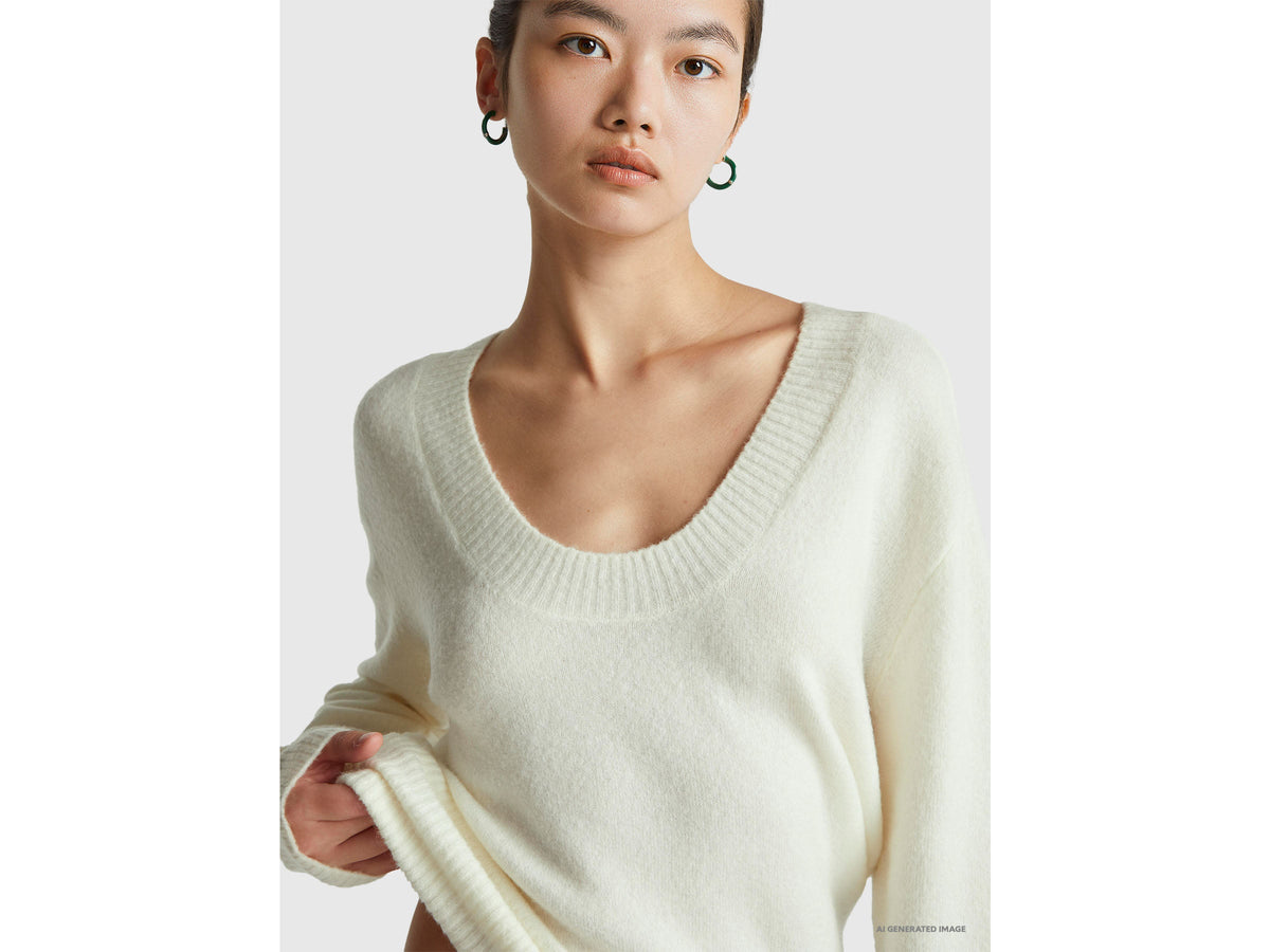 Caldo maglione over fit