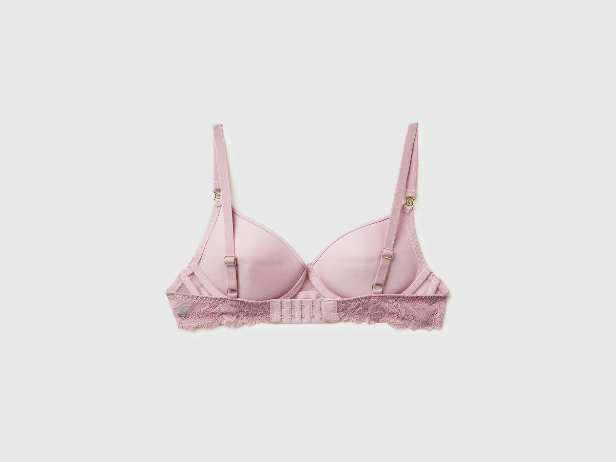 Reggiseno imbottito con pizzo