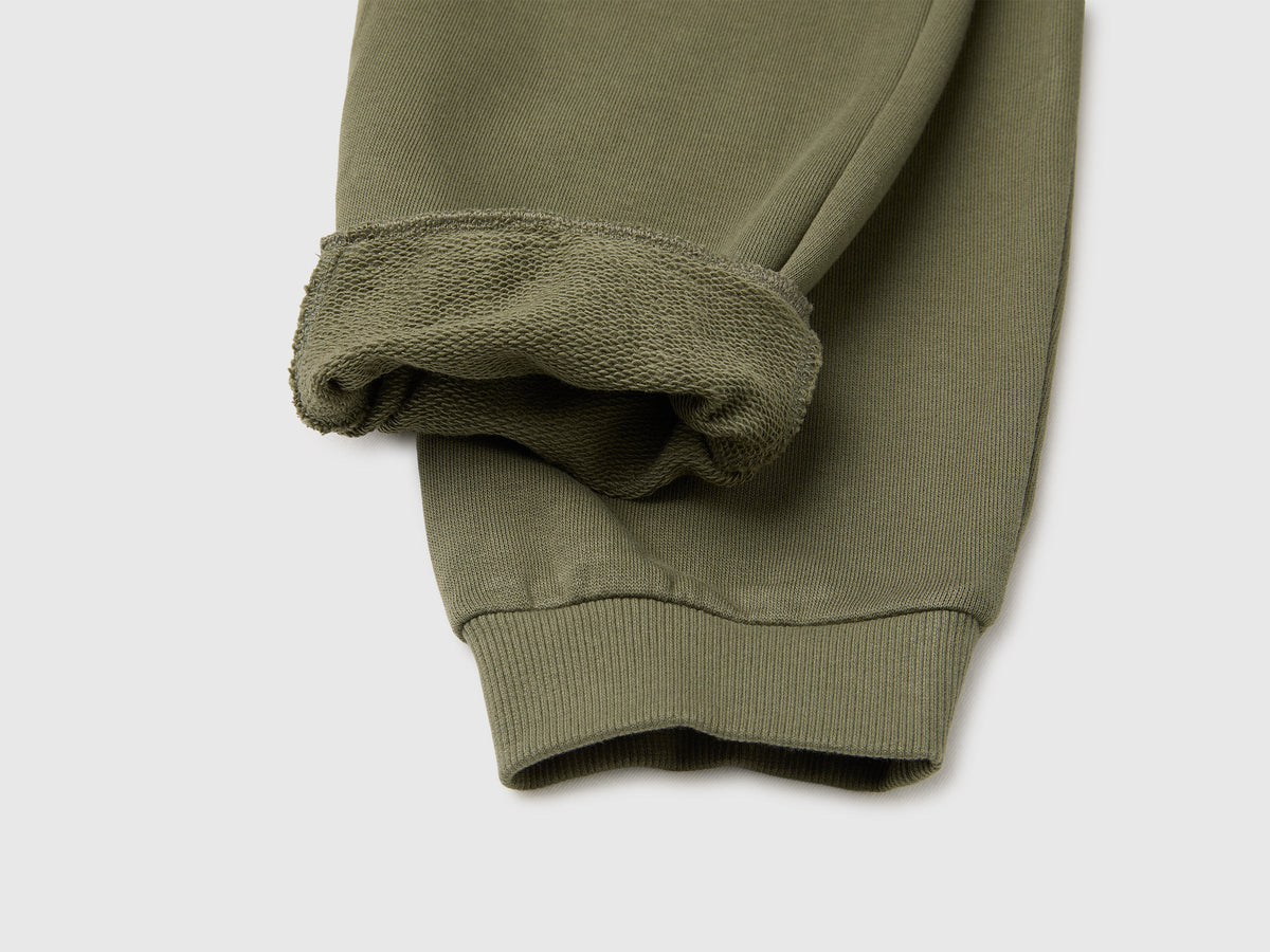 Joggers in felpa 100% cotone