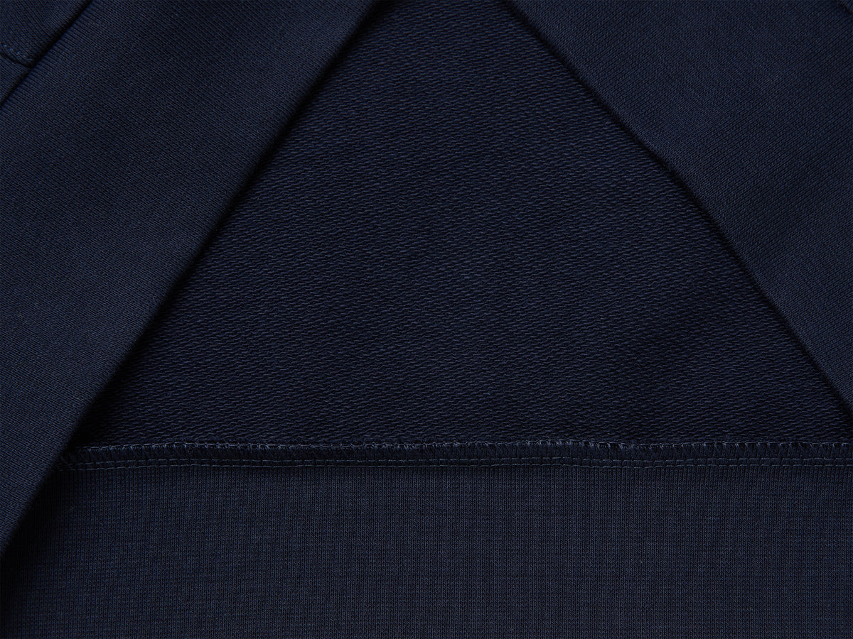 Felpa con cappuccio e patch logo