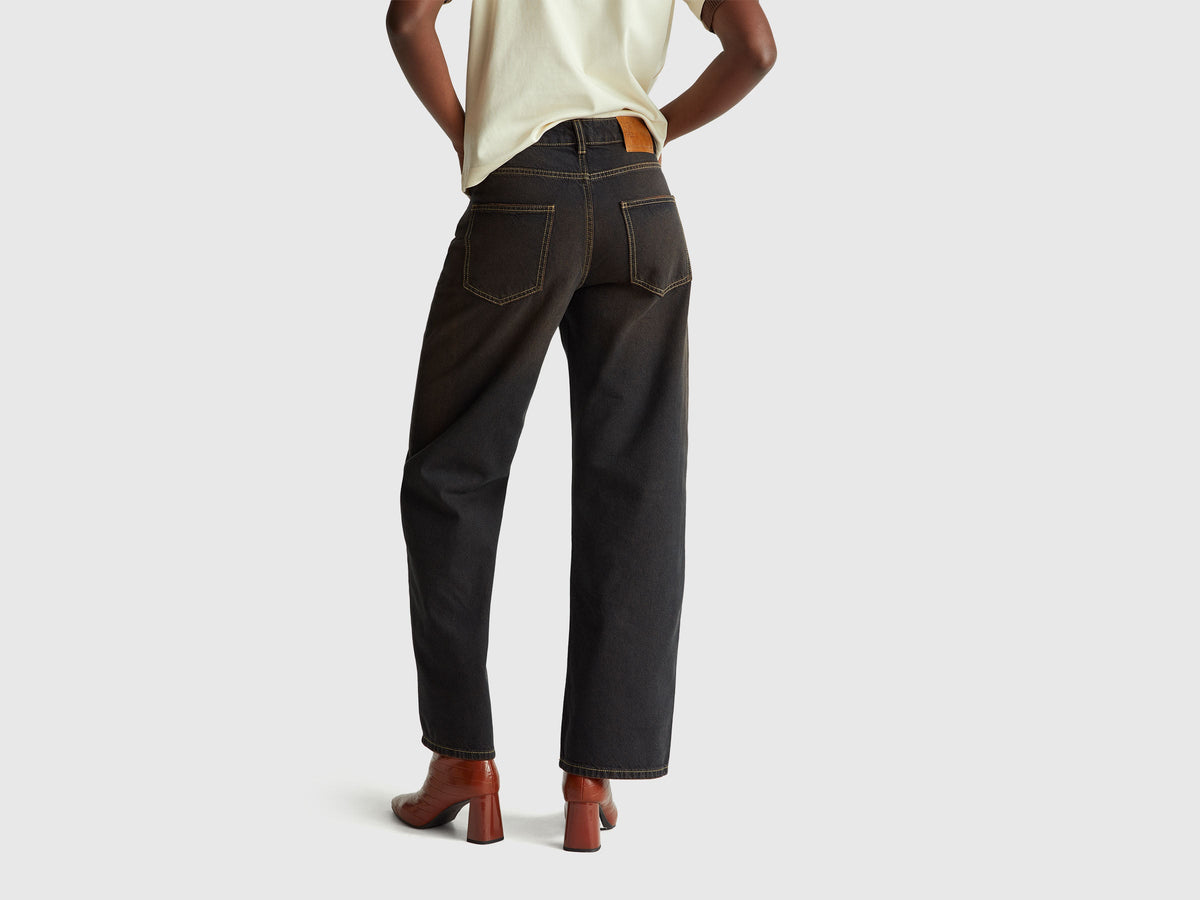 Jeans cinque tasche wide fit
