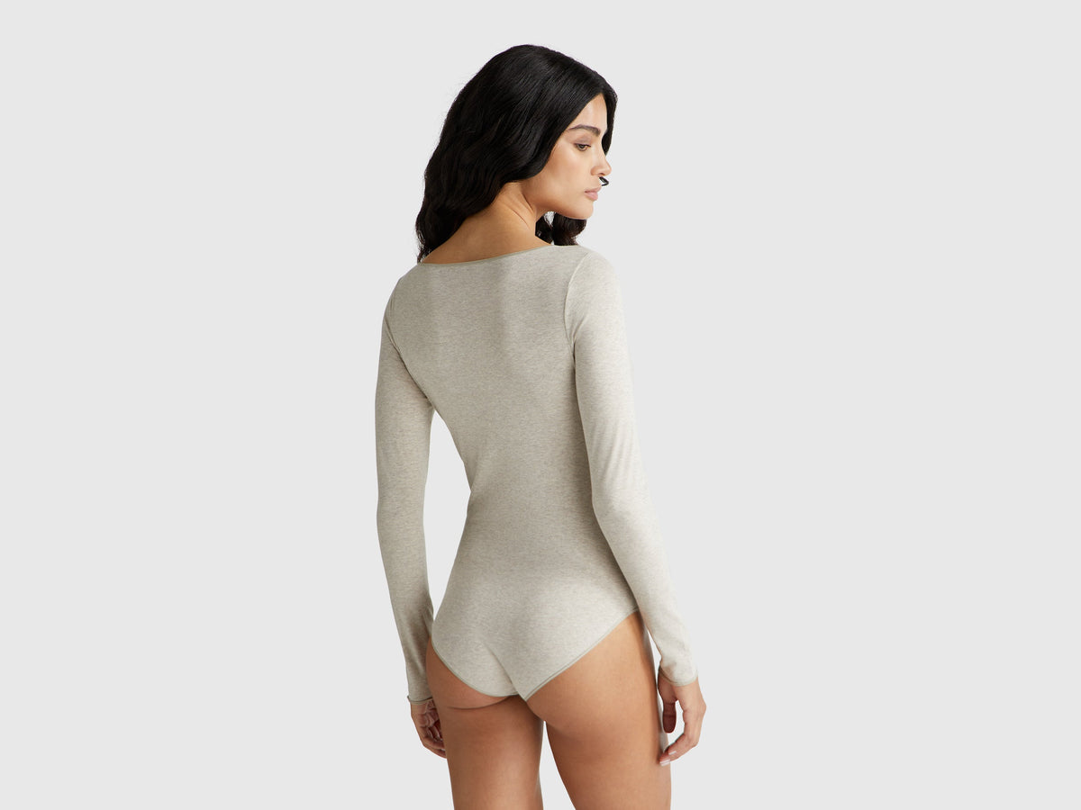 Body super stretch a manica lunga