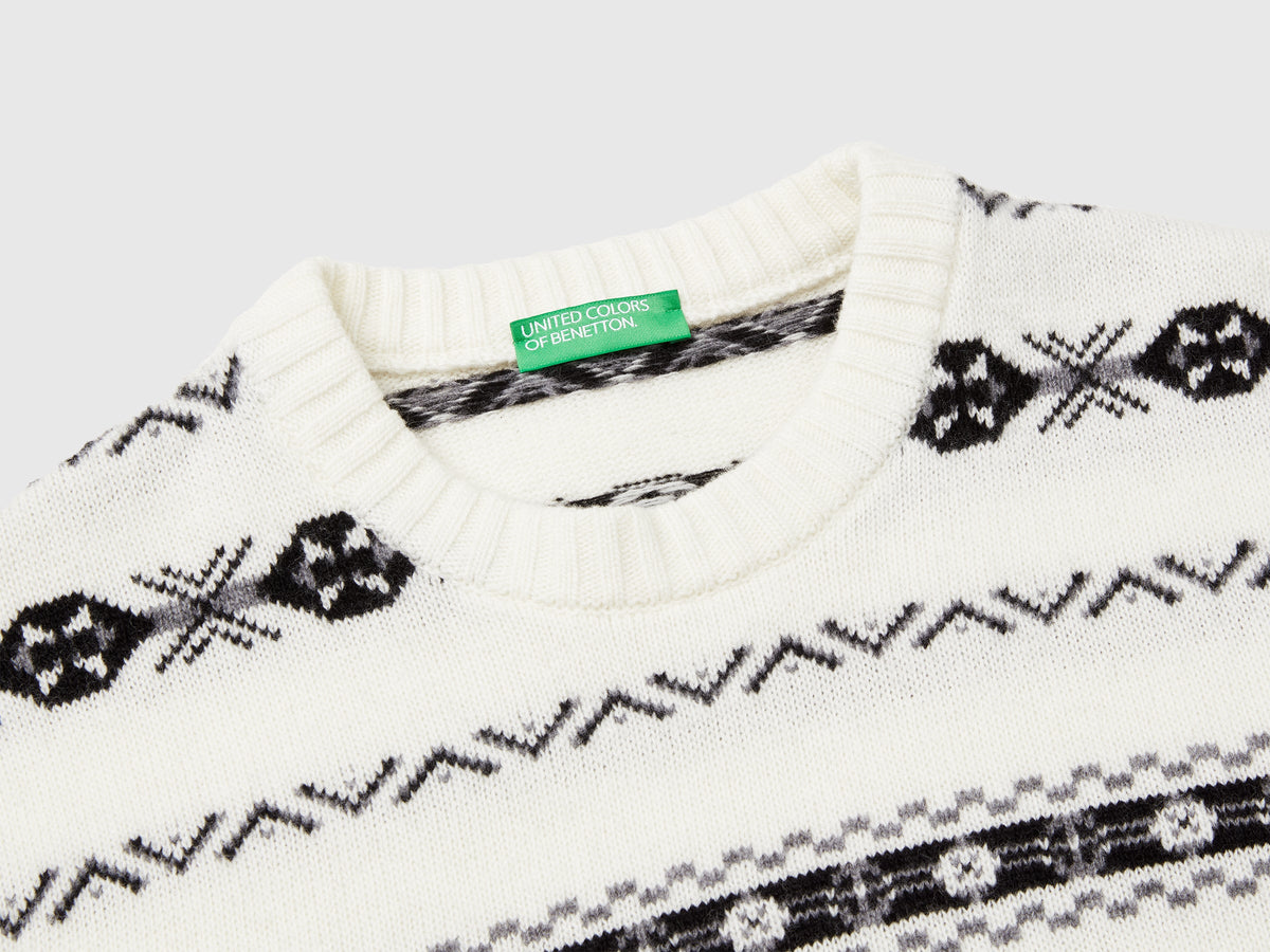 Maglione jacquard