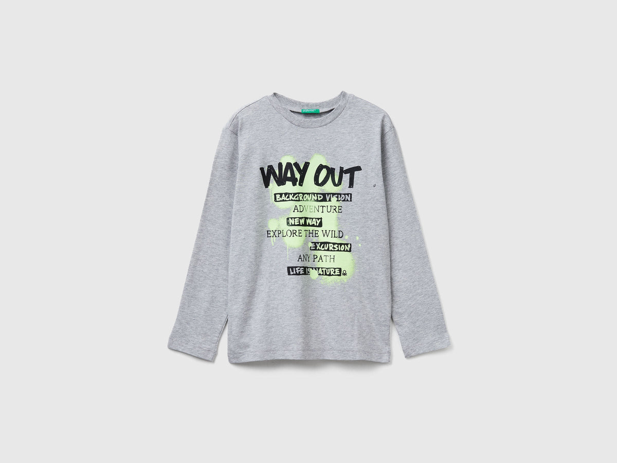 T-shirt con stampa