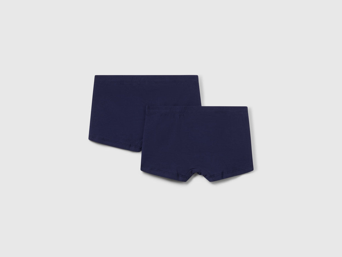 Due boxer in cotone elasticizzato