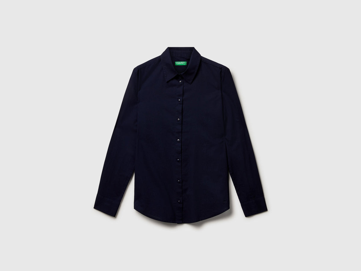 Camicia regular fit in cotone leggero