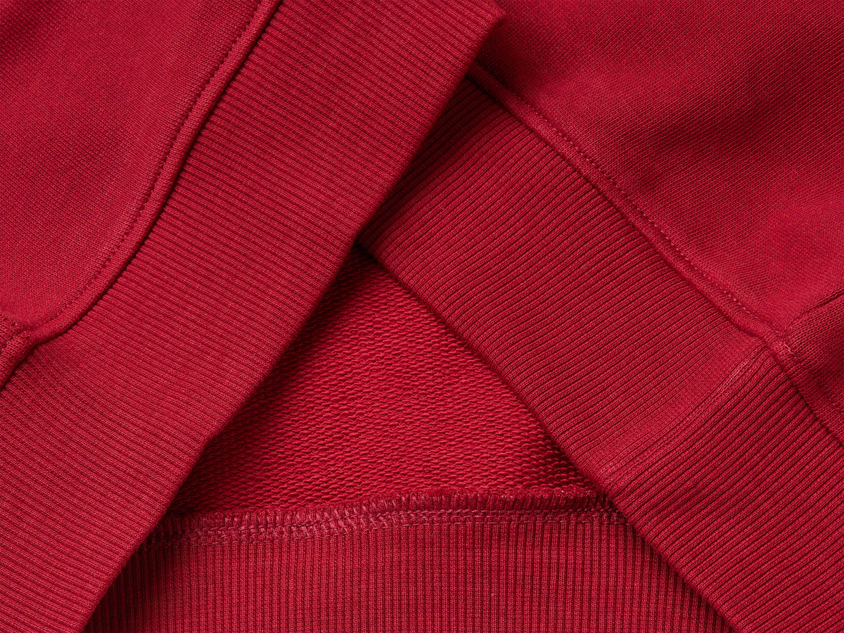 Felpa chiusa 100% cotone