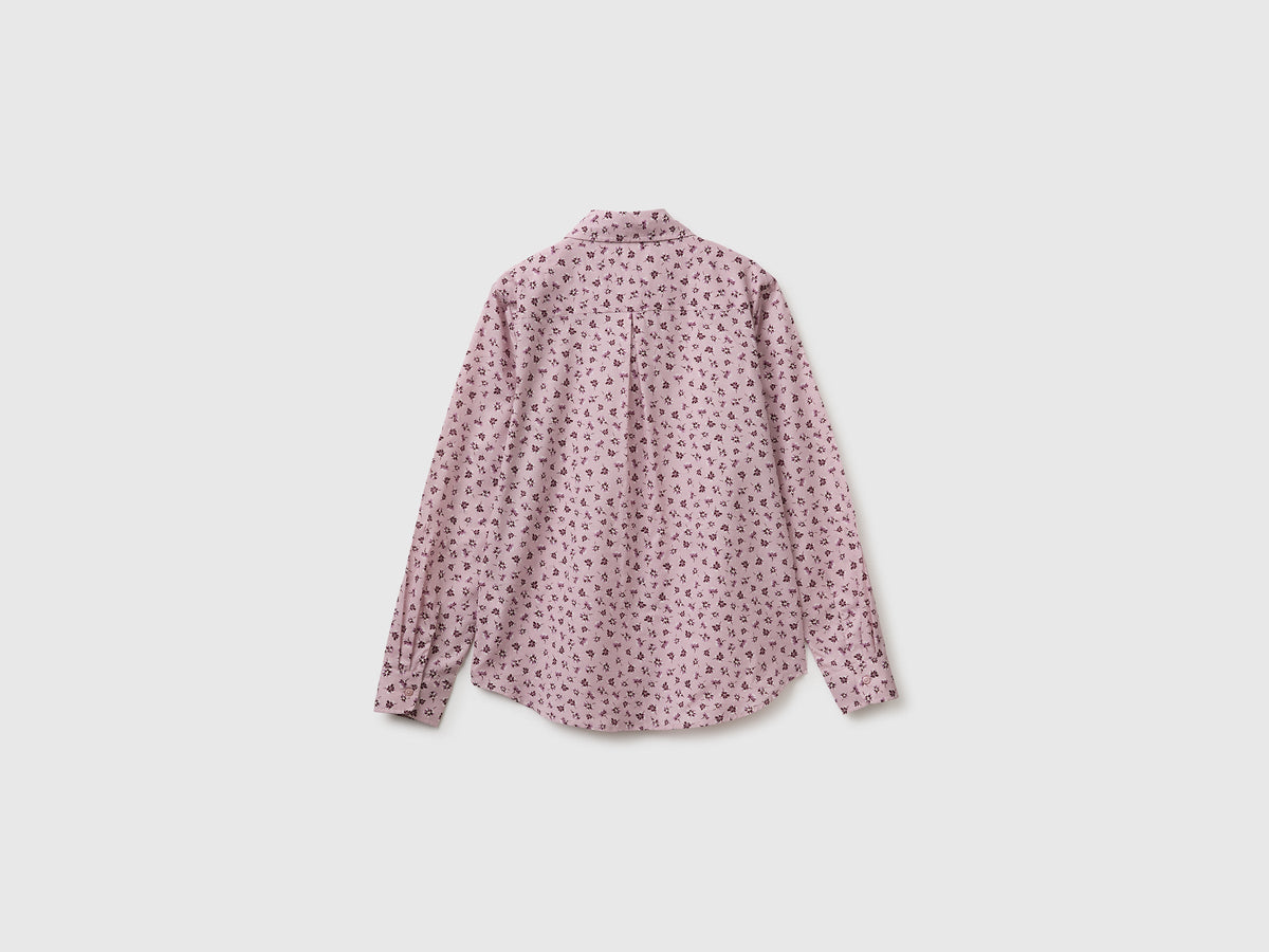 Camicia fantasia a manica lunga