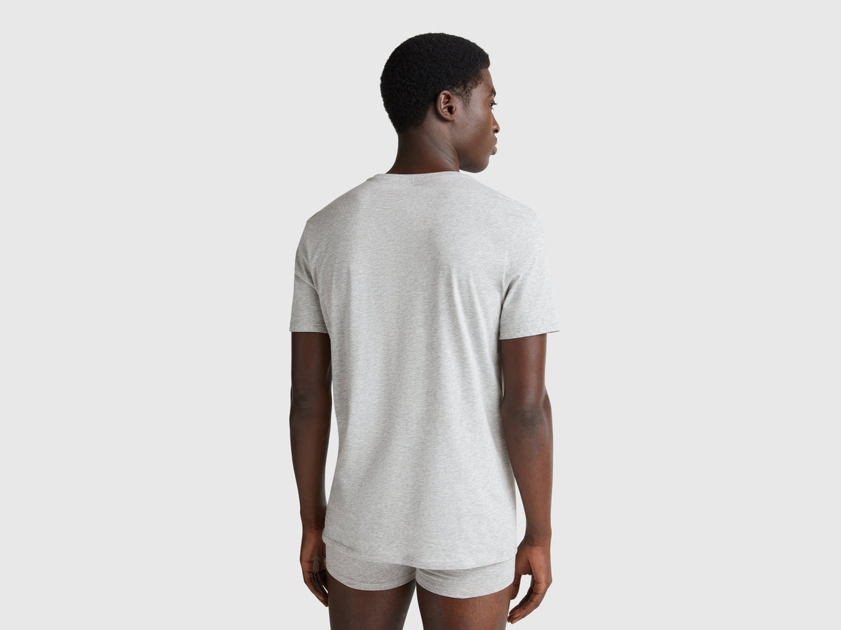 T-shirt in cotone a fibra lunga