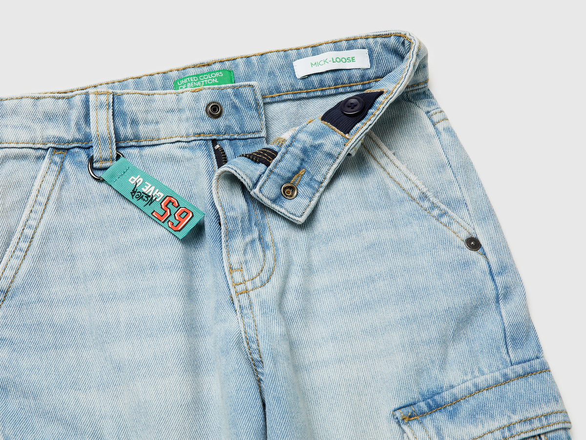 Jeans cargo loose fit