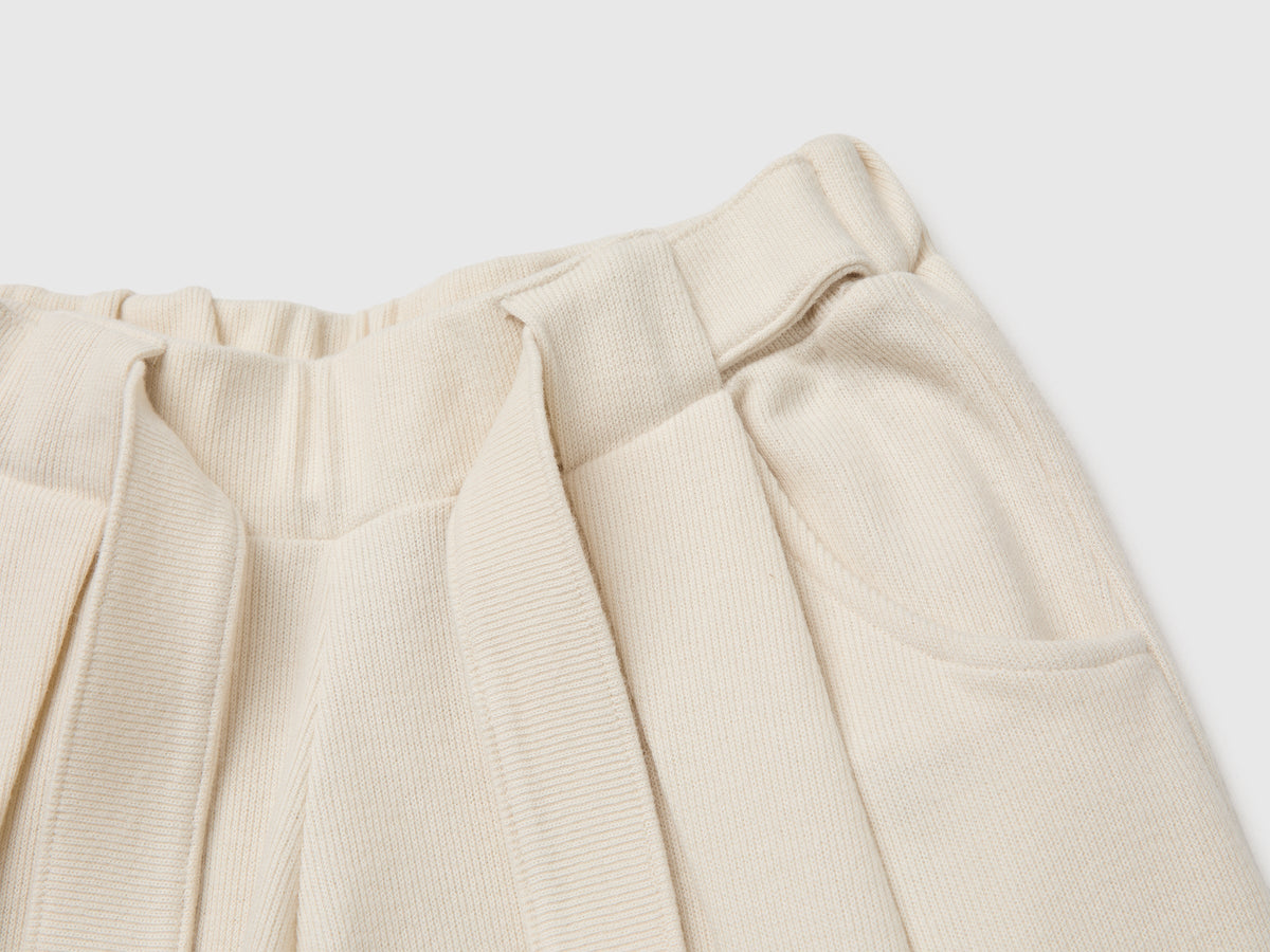 Pantaloni con fusciacca in caldo cotone