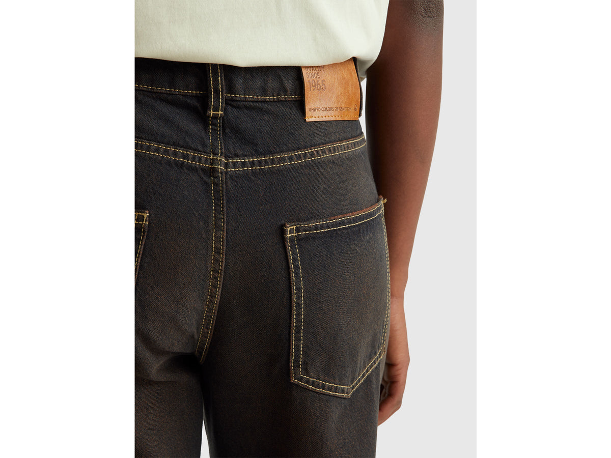 Jeans cinque tasche wide fit