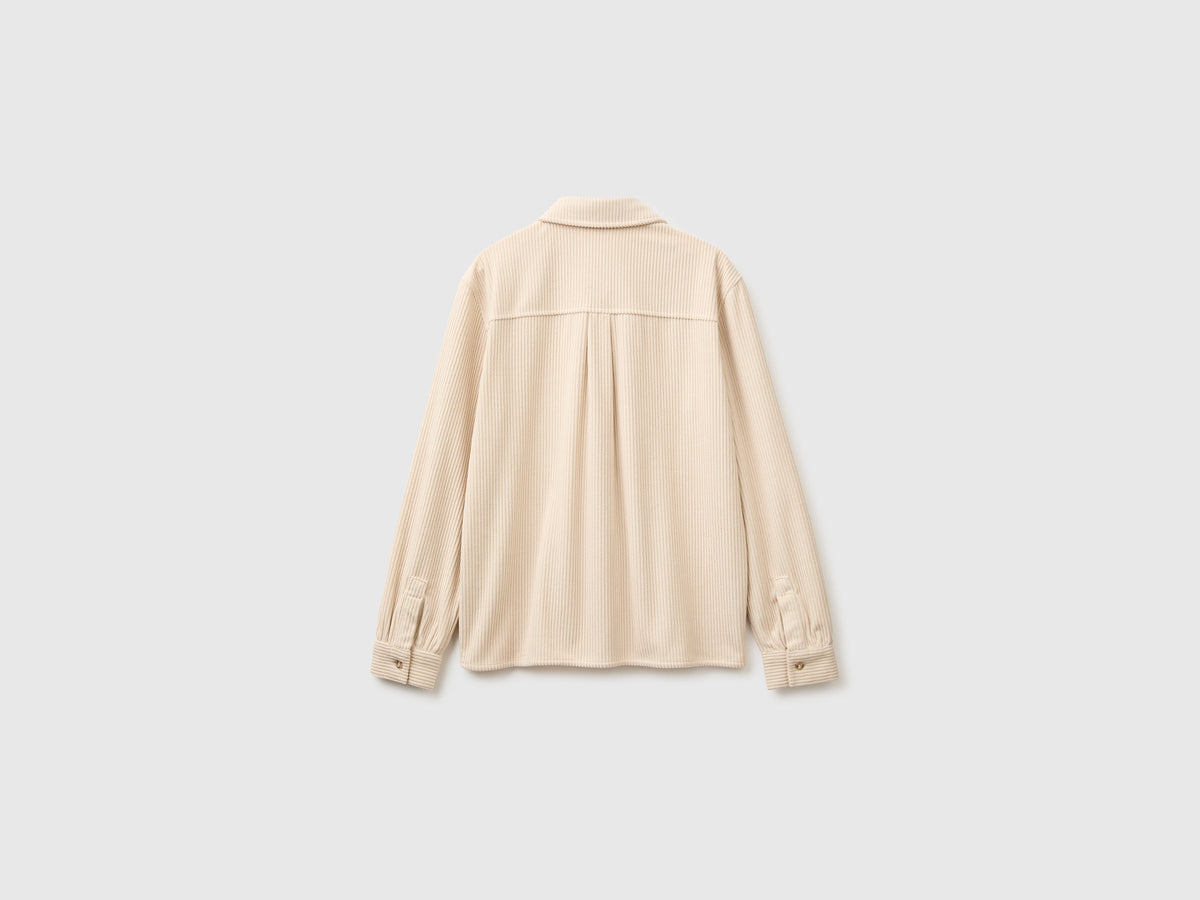 Camicia in velluto a costine