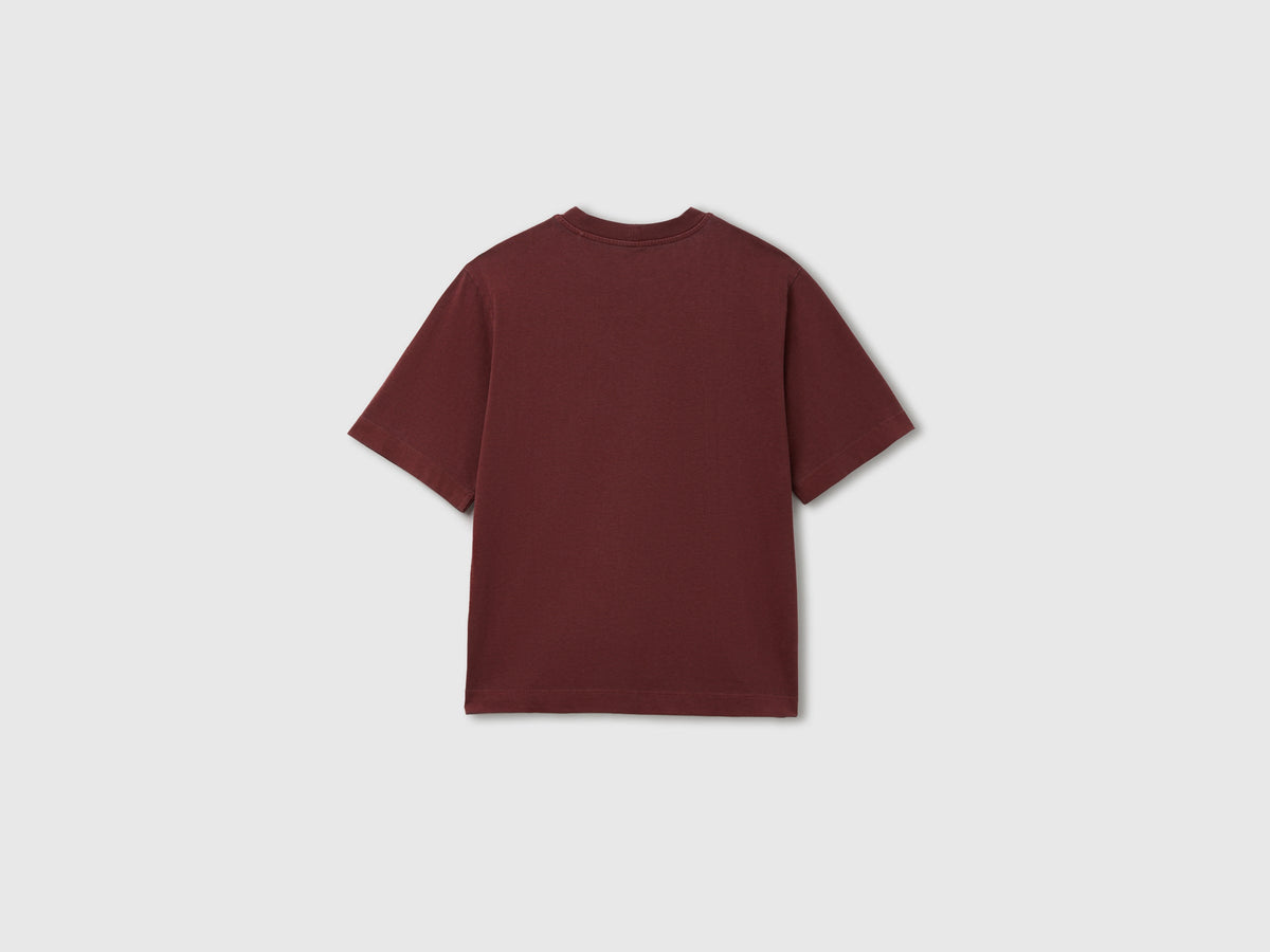 T-shirt over fit con stampa western
