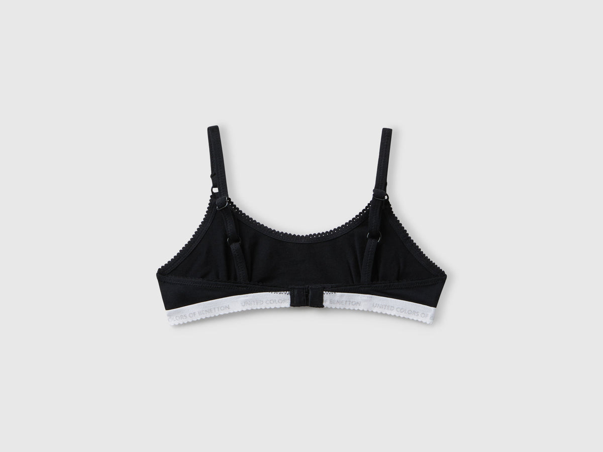 Due brassiere in cotone elasticizzato