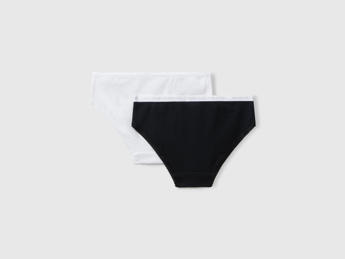 Due slip in cotone stretch