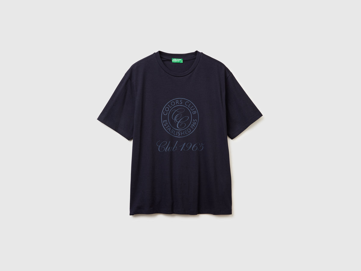 T-shirt in cotone con logo