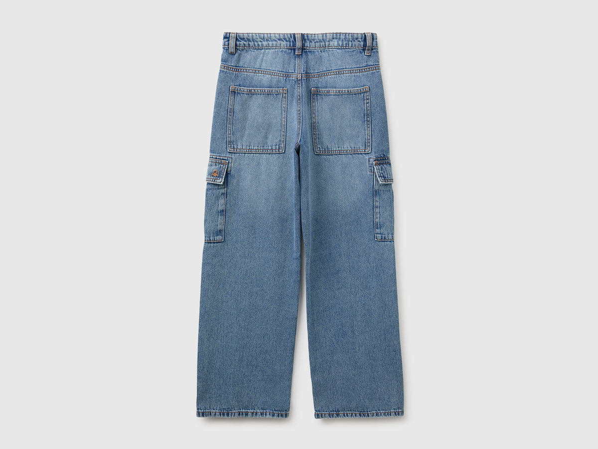 Jeans cargo loose fit