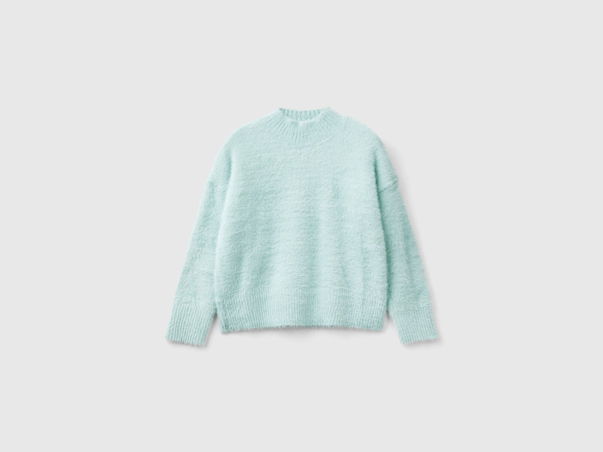Maglia in filato peloso