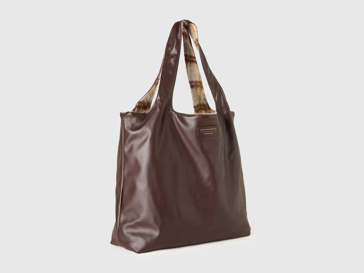 Borsa shopping reversibile