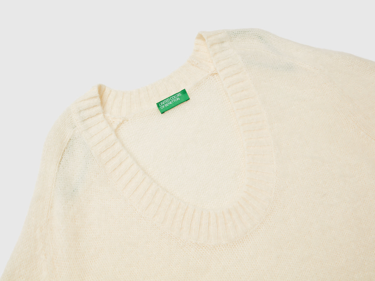 Calda maglia in misto mohair
