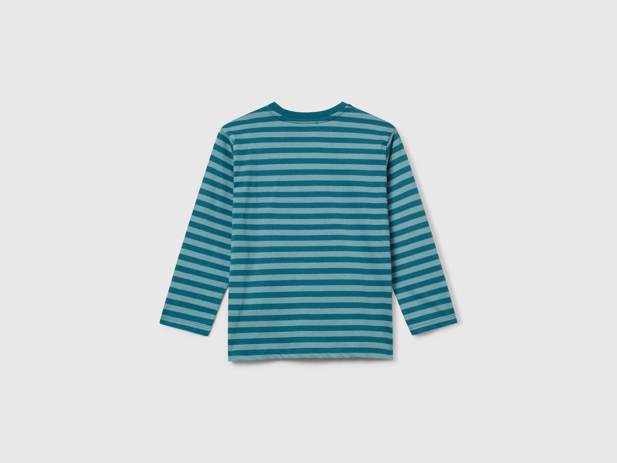 T-shirt manica lunga a righe