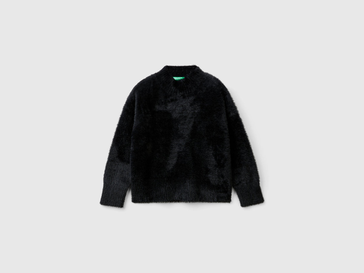 Maglia in filato peloso
