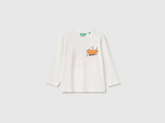 T-shirt con stampa effetto rigonfio ©Peanuts