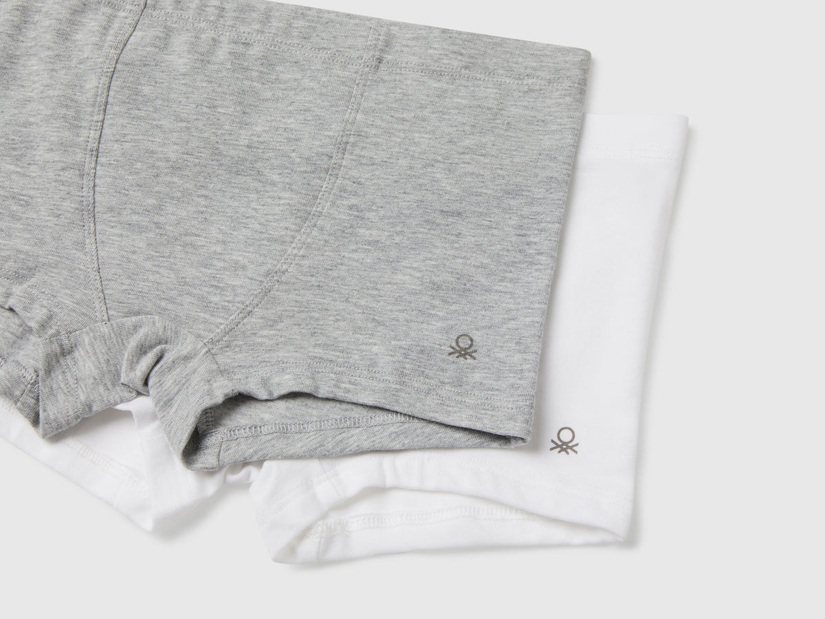 Due boxer in cotone elasticizzato