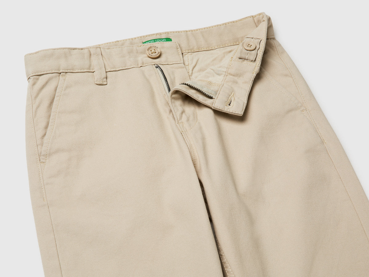 Chino slim fit in cotone stretch