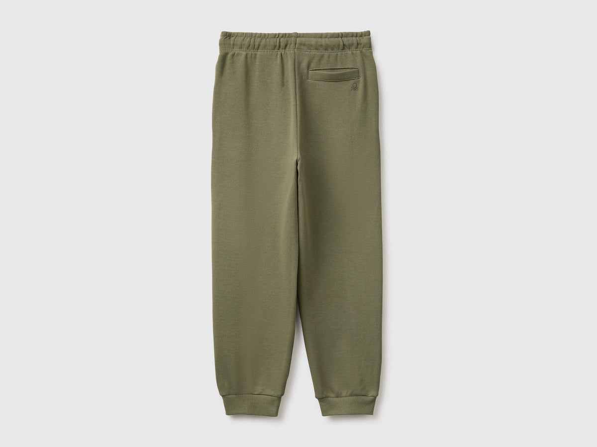 Joggers in felpa 100% cotone