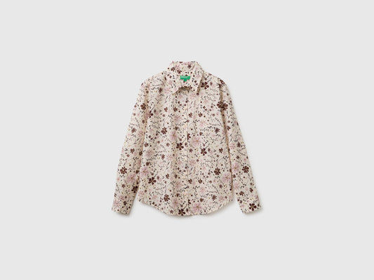 Camicia fantasia a manica lunga