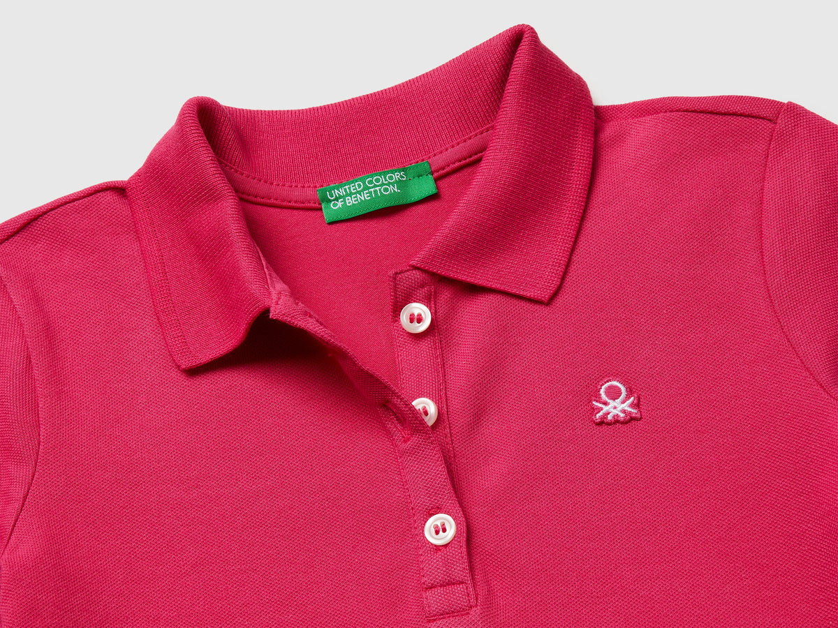 Polo manica corta in cotone