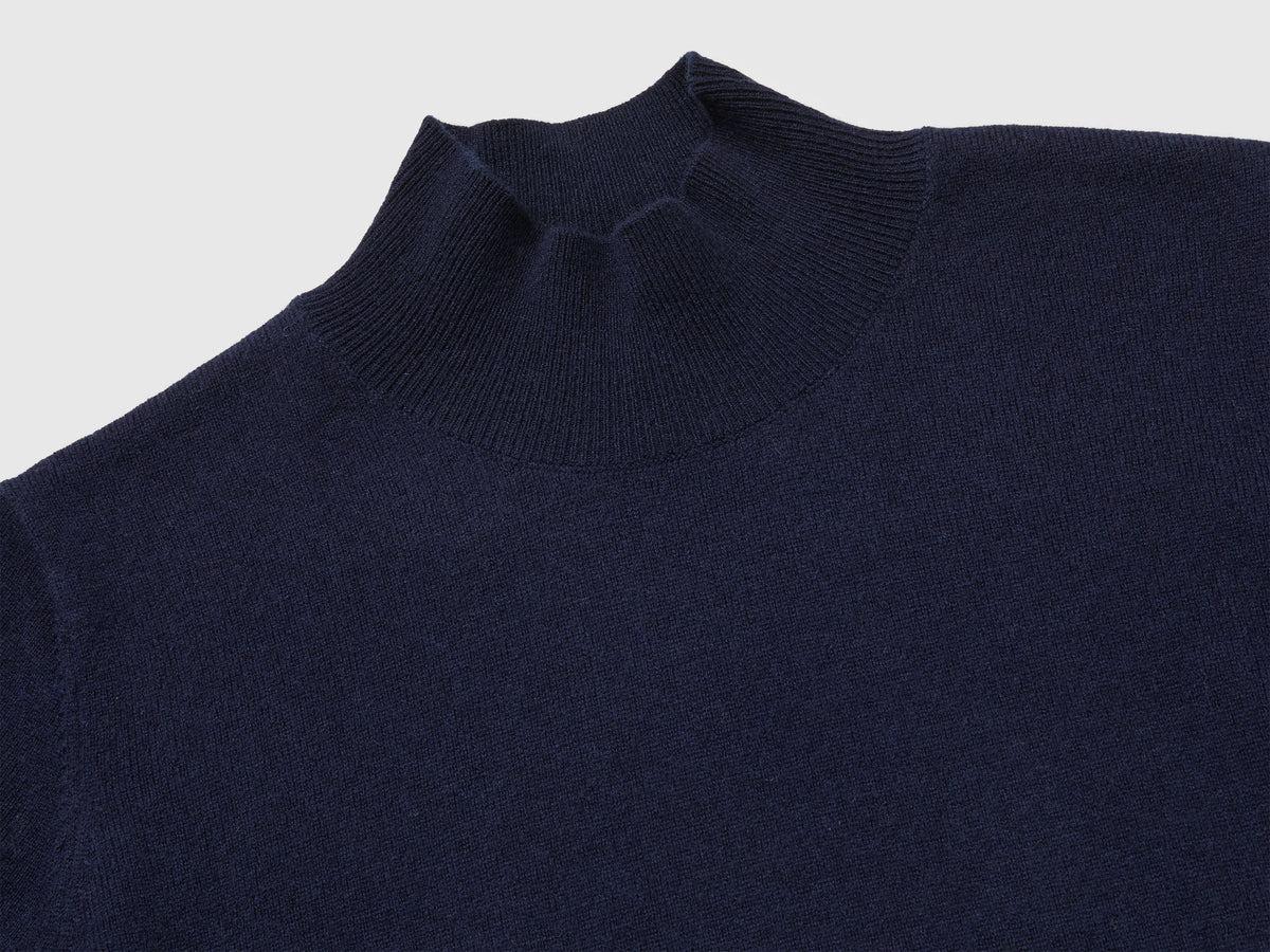 Dolcevita manica corta in misto cashmere